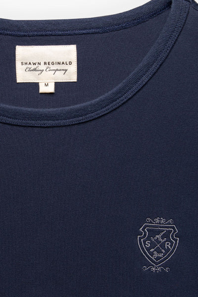 Long Sleeve Custom T-Shirt (Blue)