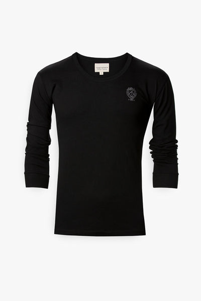 Long Sleeve Custom T-Shirt (Black)