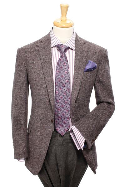 The Bespoke Sport Coat (Lavender spotted Tweed)