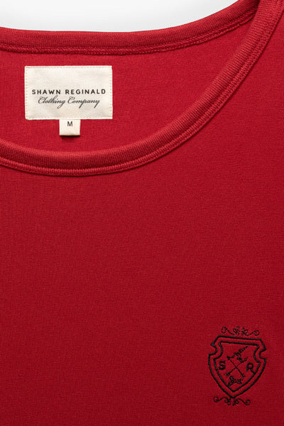 Long Sleeve Custom T-Shirt (Red)